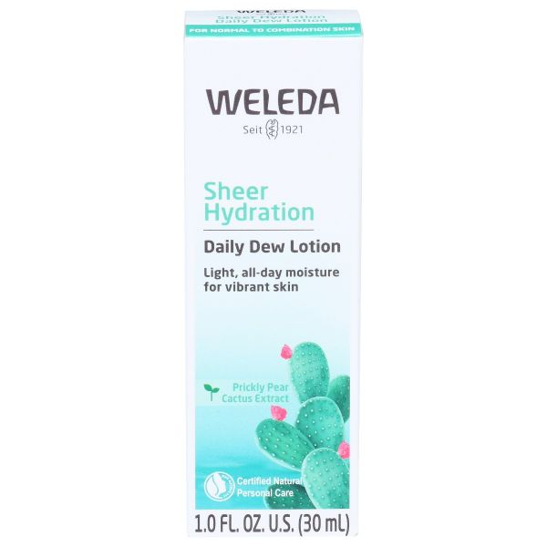 WELEDA: Sheer Hydration Daily Dew Lotion, 0.34 fo