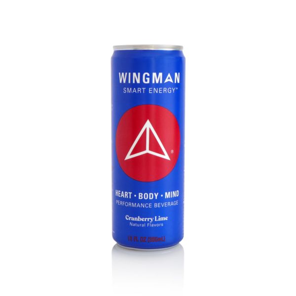 WINGMAN SMART ENERGY: Cranberry Lime Performance Beverage, 12 fo