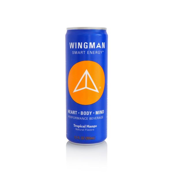 WINGMAN SMART ENERGY: Tropical Mango Performance Beverage, 12 fo