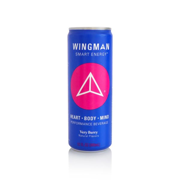 WINGMAN SMART ENERGY: Very Berry Performance Beverage, 12 fo