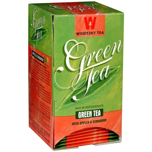 WISSOTZKY: Green Tea Apple Cinnamon, 20 bg