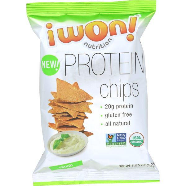 I WON NUTRITION: Protein Chips Ranch, 1.5 oz