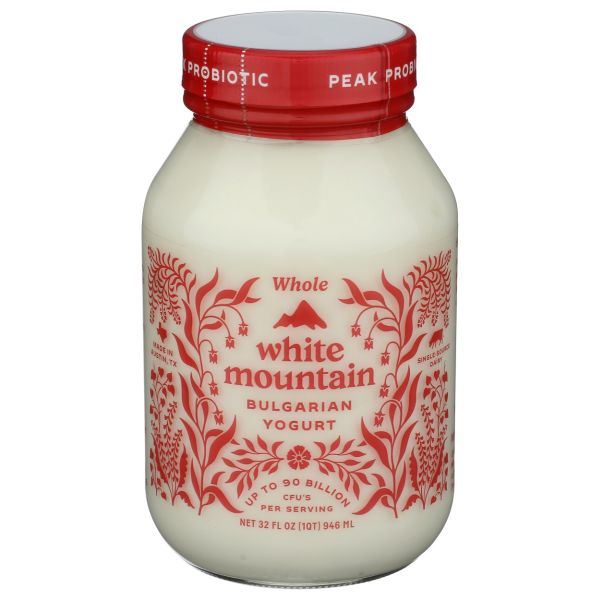 WHITE MOUNTAIN: Bulgarian Yogurt Whole Milk, 32 oz