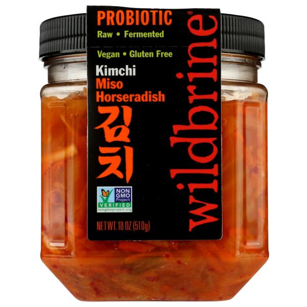 WILDBRINE: Miso Horseradish Japanese Kimchi, 18 oz