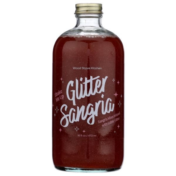 WOOD STOVE KITCHEN: Glitter Sangria Mixer, 16 fo