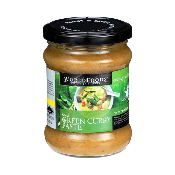 WORLD FOODS: Thai Green Curry Paste, 7.8 oz