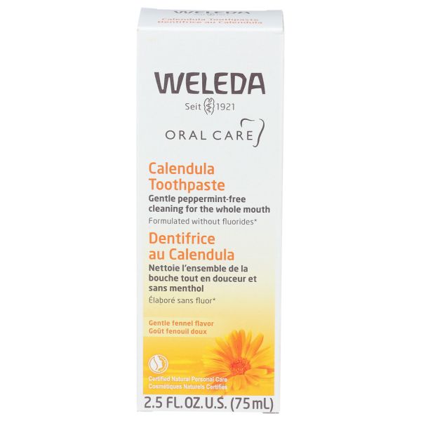 WELEDA: Calendula Toothpaste, 2.5 fo