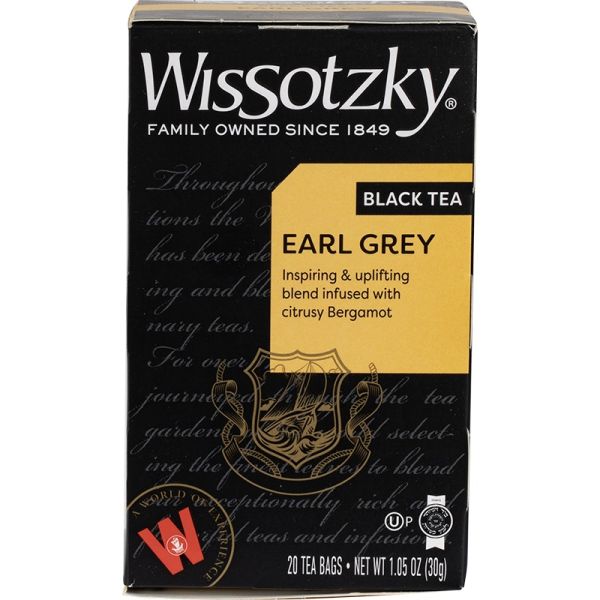 WISSOTZKY: Black Tea Earl Grey, 25 bg