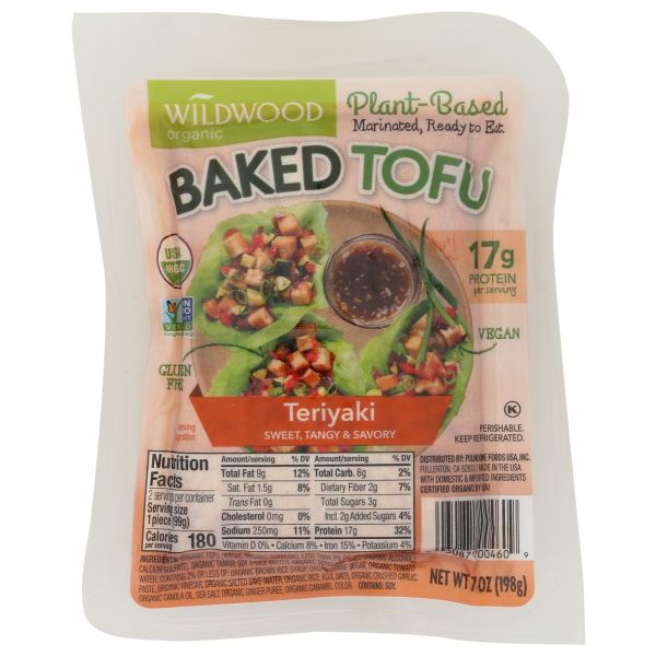 WILDWOOD: Baked Tofu Teriyaki, 6 oz