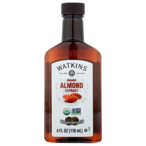 WATKINS: Organic Almond Extract, 4 fo