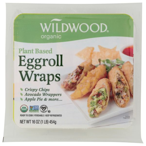 WILDWOOD: Organic Plant Based Eggroll Wraps, 16 oz