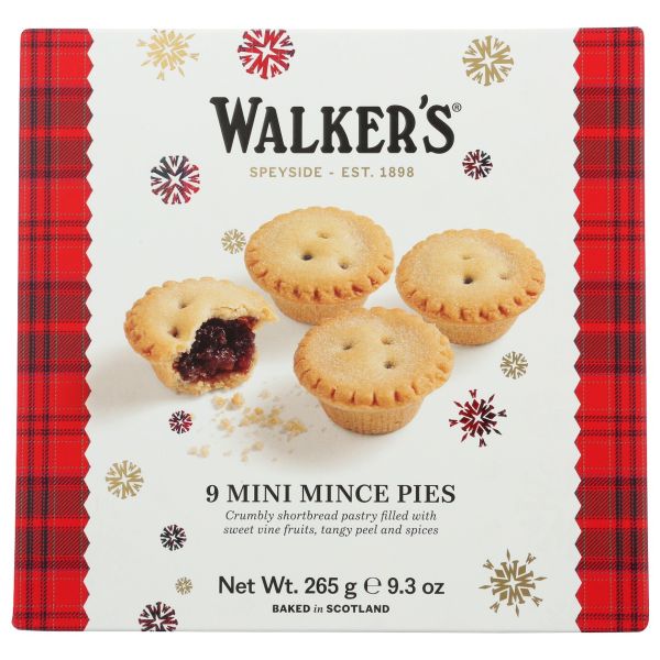 WALKERS: Mini Mince Pies, 9.3 oz