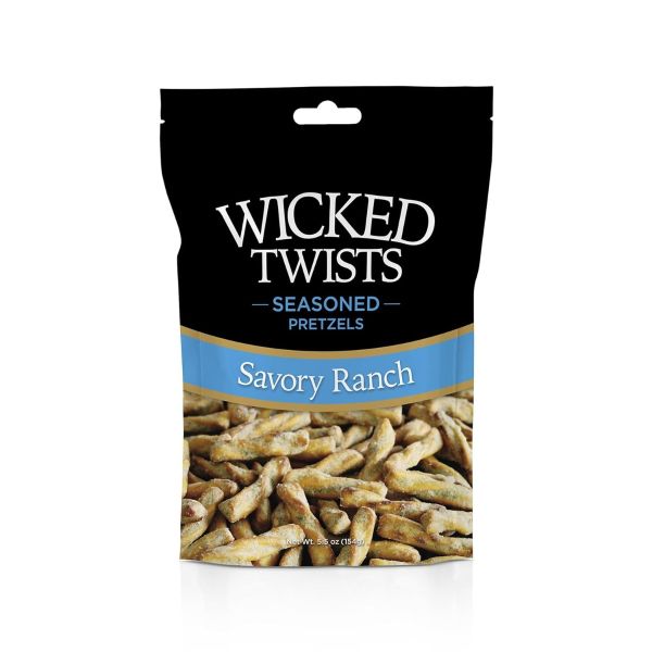 WICKED MIX: Savory Ranch Pretzel Twists, 5.5 oz