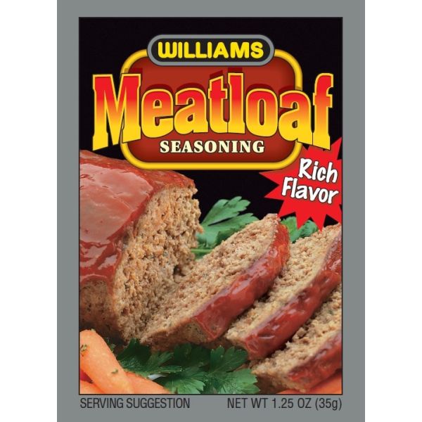 WILLIAMS: Meatloaf Seasoning, 1.25 oz