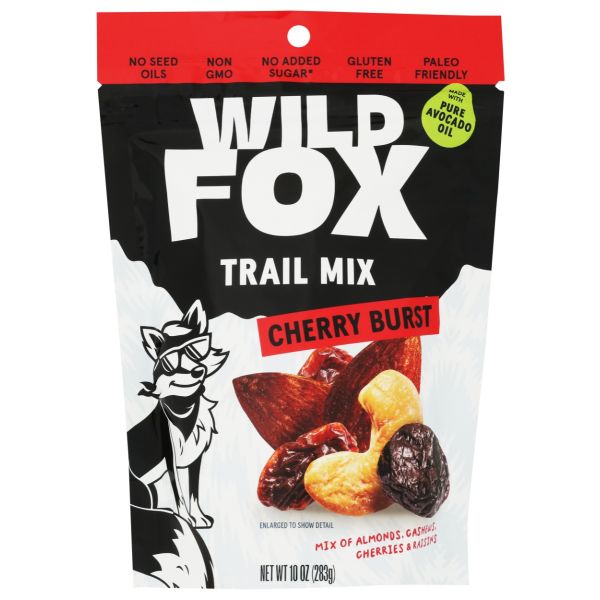 WILD FOX: Cherry Burst Trail Mix, 10 oz