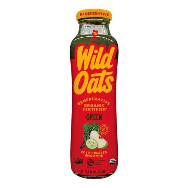WILD OATS: Organic Green Smoothie, 11.2 fo