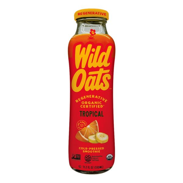 WILD OATS: Organic Tropical Smoothie, 11.2 fo