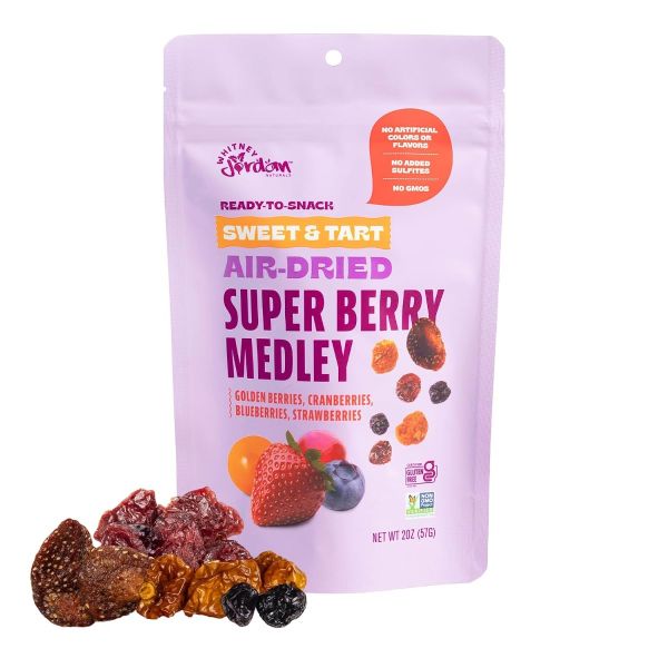 WHITNEY JORDAN NATURALS: Air Dried Super Berry Medley, 2 oz