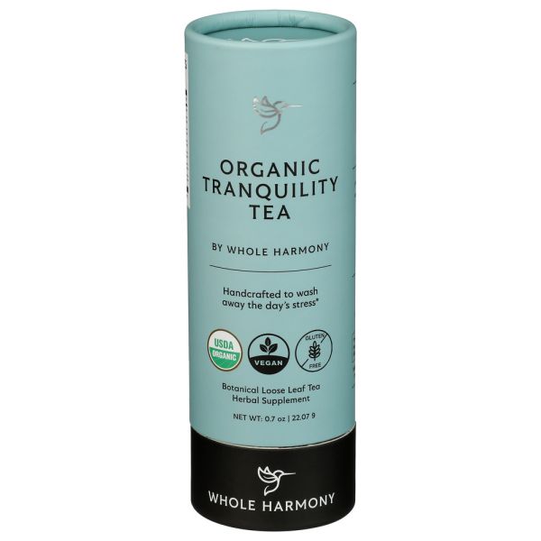 WHOLE HARMONY: Organic Tranquility Tea, 0.7 oz