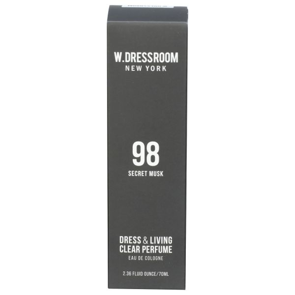 W DRESSROOM: Dress Perfume No 98 Secret Musk, 2.36 oz
