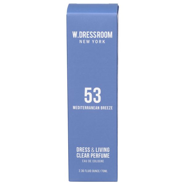 W DRESSROOM: Dress Perfume No 53 Mediterranean Breeze, 2.36 oz