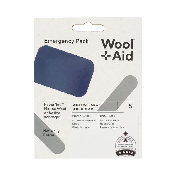 WOOLAID: Emergency Pack Bandages, 5 pk