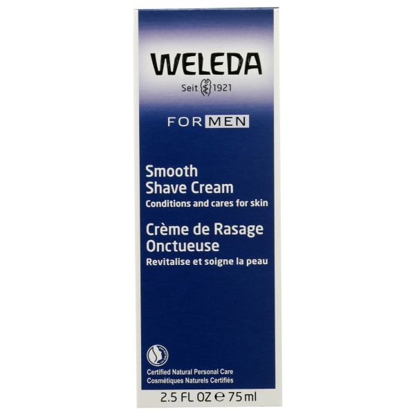 WELEDA: Smooth Shave Cream, 2.5 oz