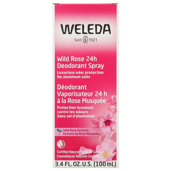 WELEDA: Wild Rose Deodorant, 3.4 fo
