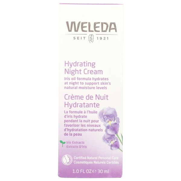 WELEDA: Hydrating Night Cream Iris, 1 fo