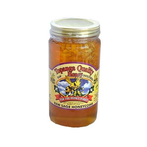 TOPANGA QUALITY HONEY: Sage Honey, 16 oz
