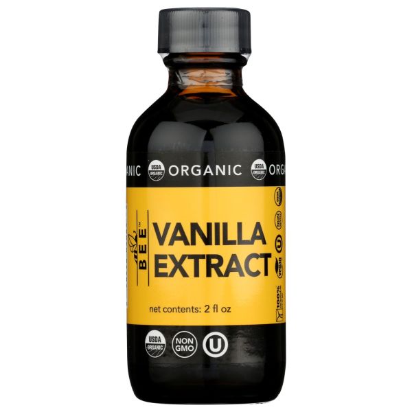 BEESPICES: Organic Vanilla Extract, 2 fo