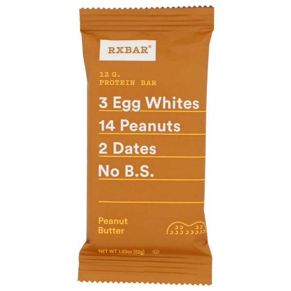 RXBAR: Peanut Butter Protein Bar, 1.8 oz