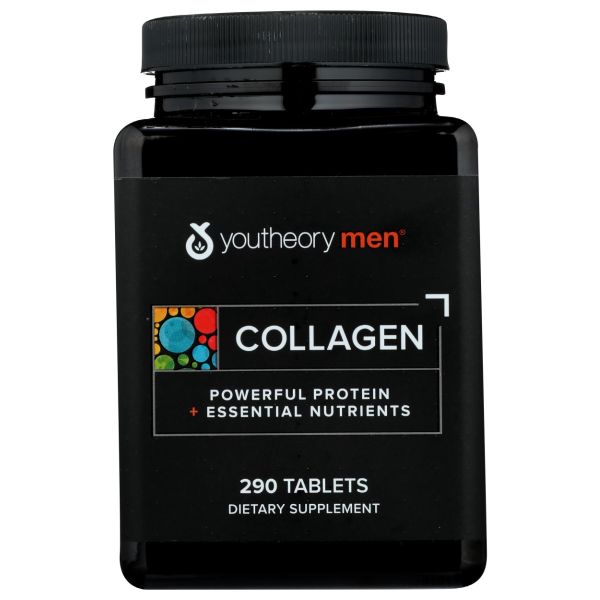 YOUTHEORY: Mens Collagen Advanced Formula, 290 tb