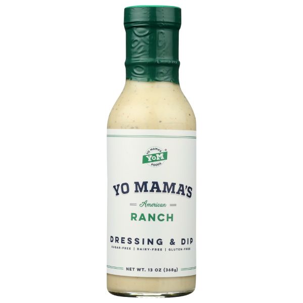 YO MAMAS FOODS: American Ranch Dressing and Dip, 13 oz