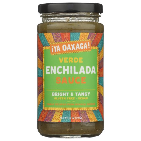 YA OAXACA: Verde Enchilada Sauce, 12 oz