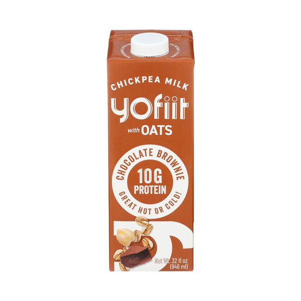 YOFIT: Chocolate Brownie Chickpea Milk, 32 oz