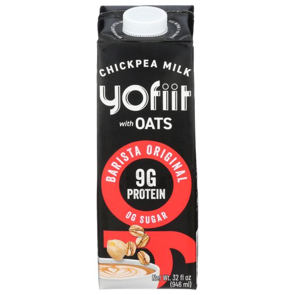YOFIIT: Barista Original Chickpea Milk, 32 fo