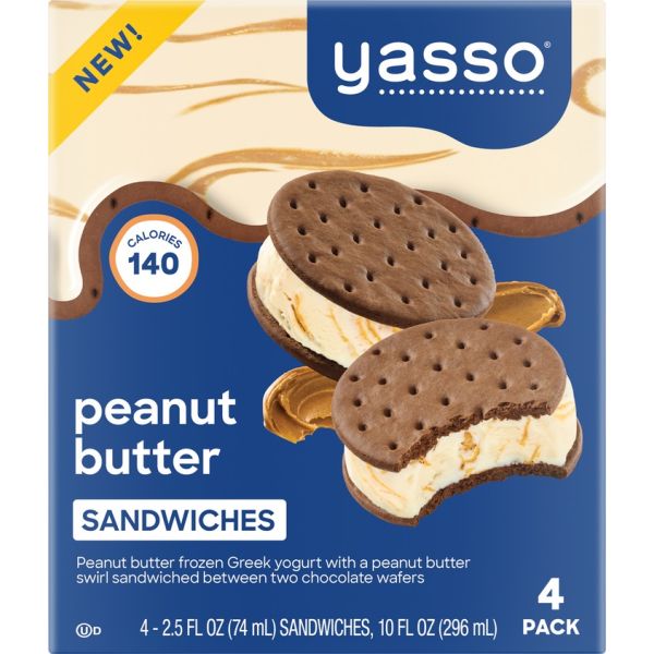 YASSO: Peanut Butter Sandwich, 12 oz