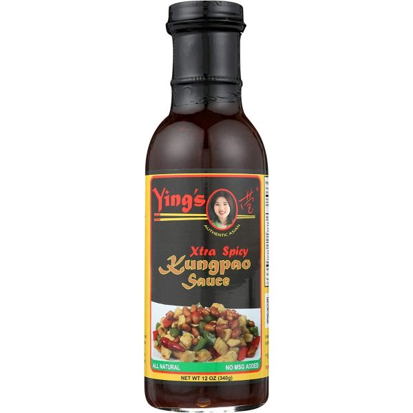 YINGS: Xtra Spicy Kung Pao Sauce, 12 oz