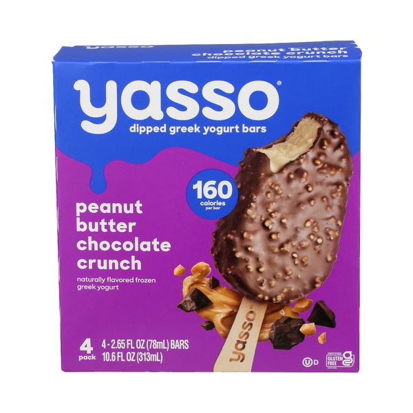 YASSO: Peanut Butter Chocolate Crunch, 4 pk