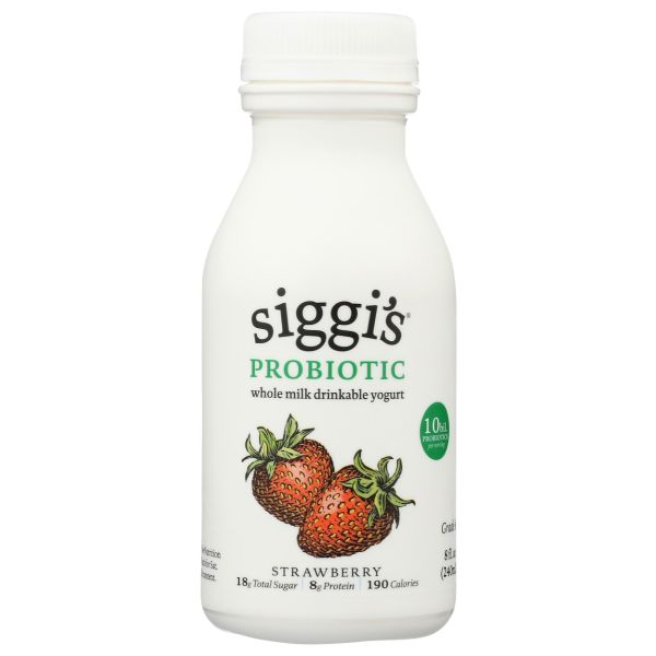 SIGGIS: Drinkable Yogurt Strawberry, 8 fo