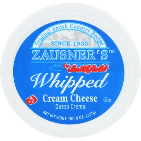 ZAUSNER'S: Whipped Cream Cheese, 8 oz