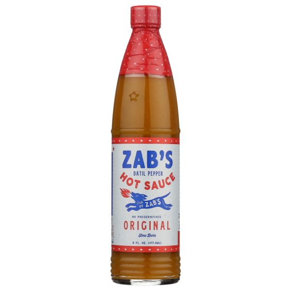 ZABS: Original Hot Sauce, 6 fo
