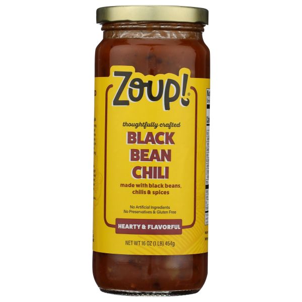ZOUP GOOD REALLY: Black Bean Chili, 16 oz