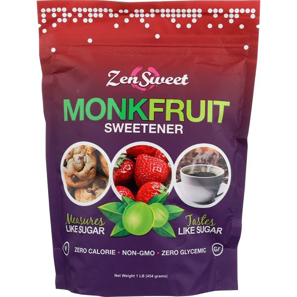 ZENSWEET: Monk Fruit Sweetener, 16 oz