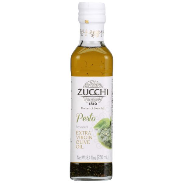 ZUCCHI: Pesto Flavored Extra Virgin Olive Oil, 250 ml