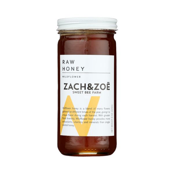 ZACH & ZOE SWEET BEE FARM: Wildflower Honey, 8 oz