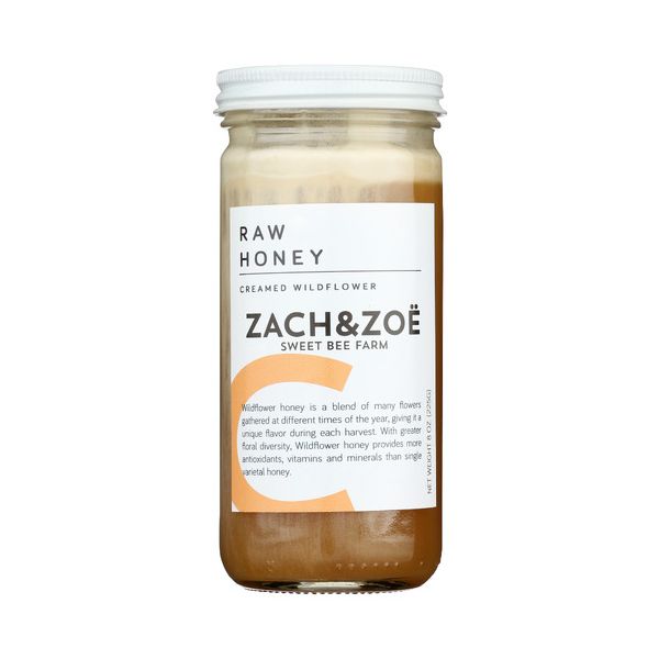 ZACH & ZOE SWEET BEE FARM: Creamed Wildflower Honey, 8 oz