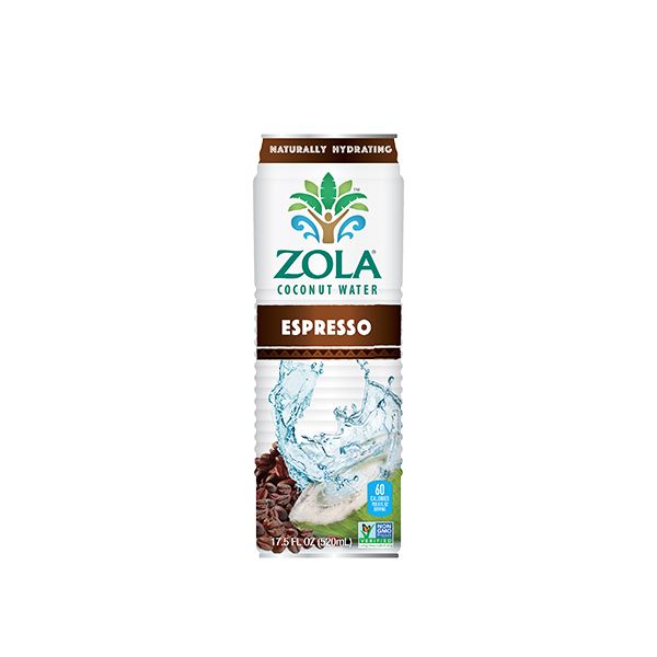 ZOLA: Coconut Water Espresso, 17.5 oz